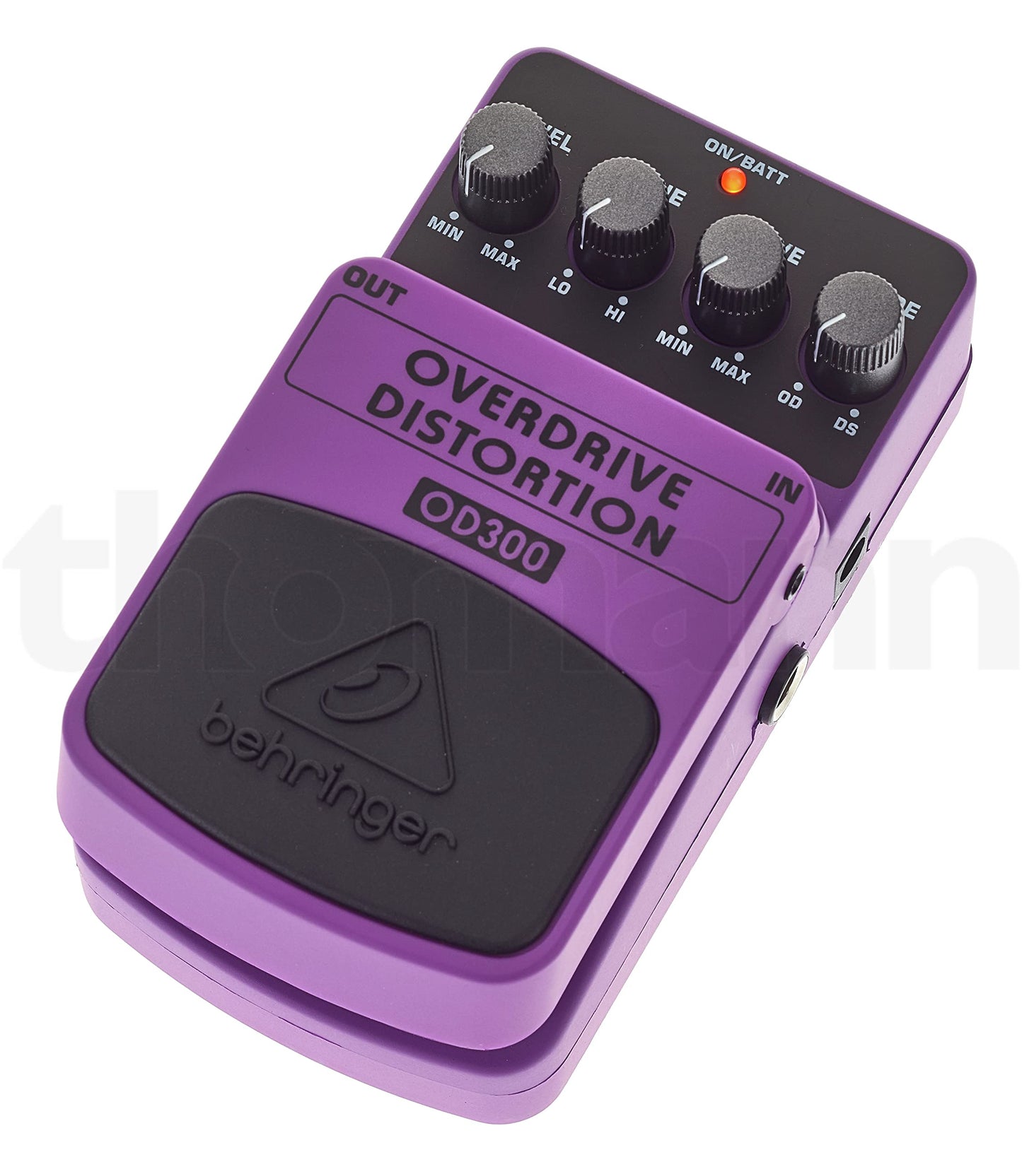 Behringer OD300 Pédale d'Effets d'Overdrive - distorsion à 2 Modes