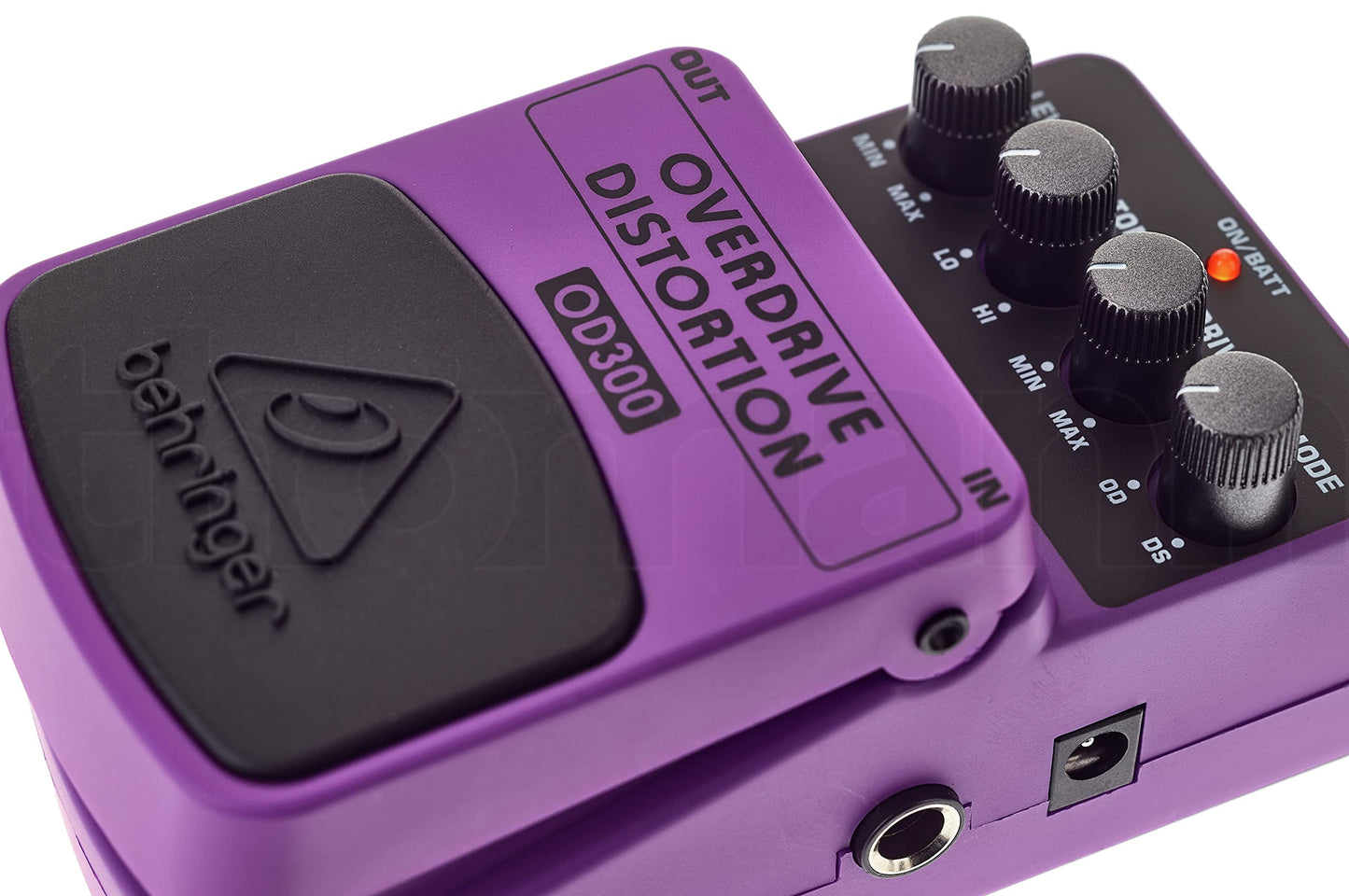 Behringer OD300 Pédale d'Effets d'Overdrive - distorsion à 2 Modes