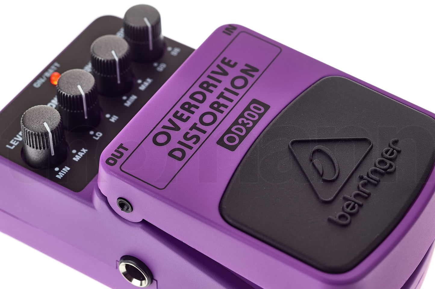 Behringer OD300 Pédale d'Effets d'Overdrive - distorsion à 2 Modes