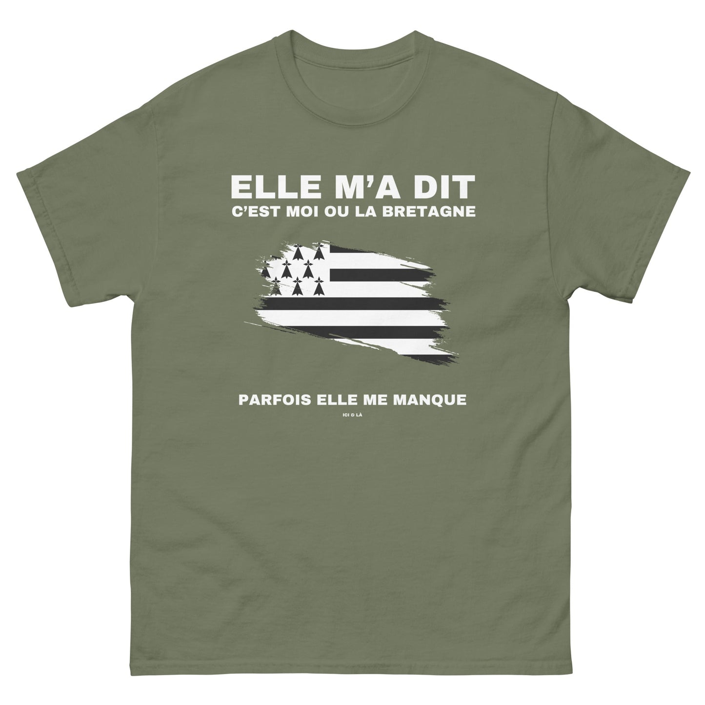 T-shirt classique Moi ou la Bretagne