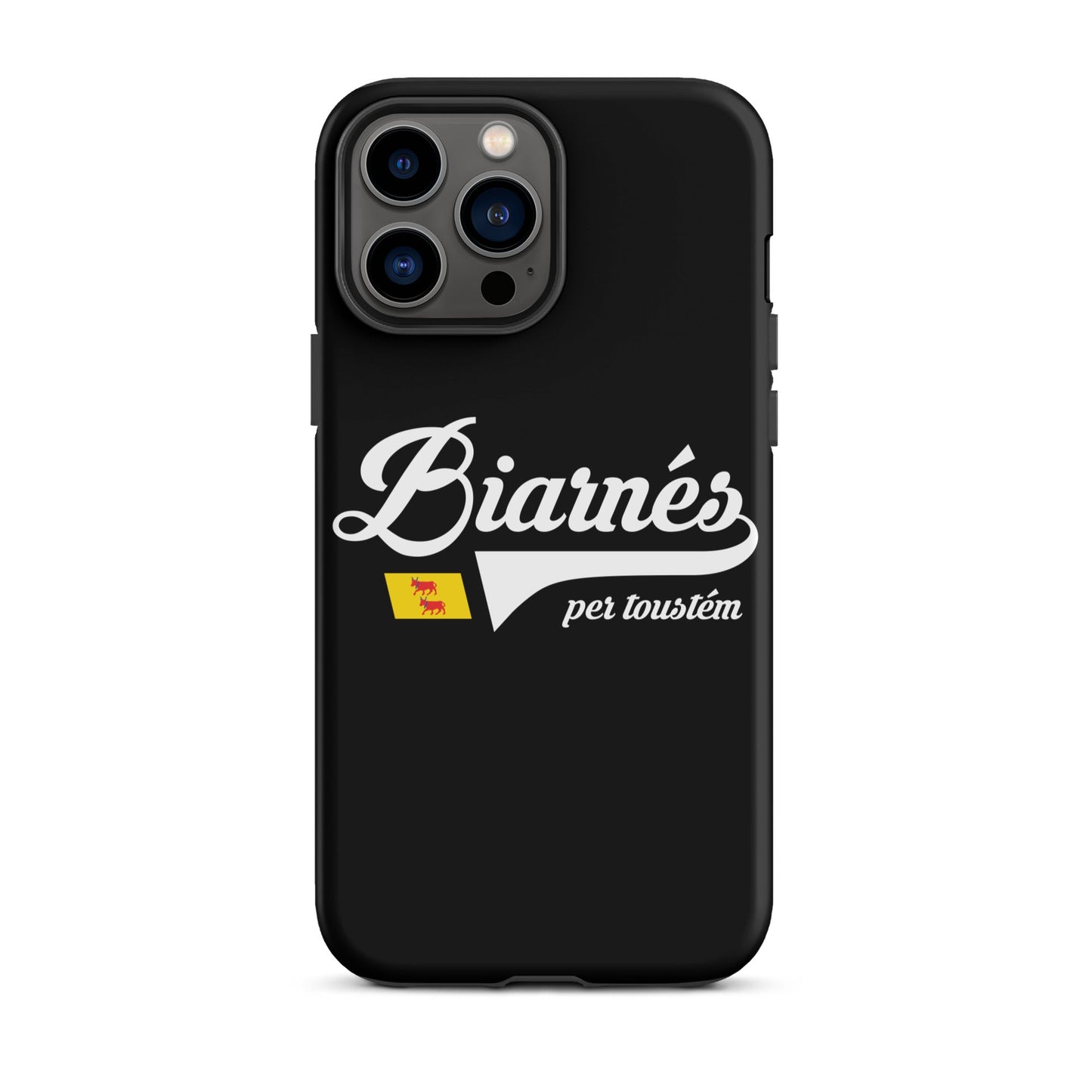 Coque d'iPhone® rigide Béarnais pour toujours - Biarnes per toustems