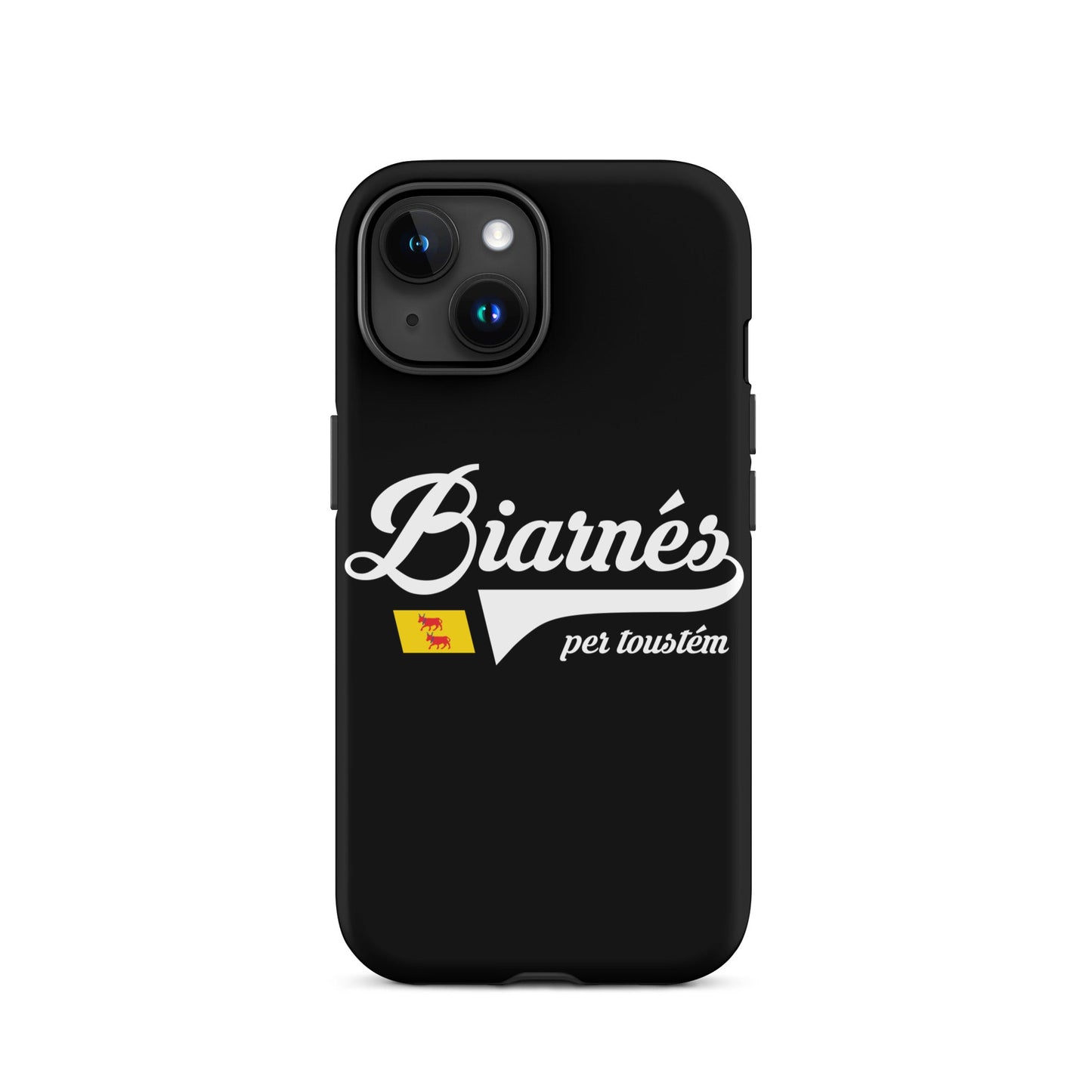 Coque d'iPhone® rigide Béarnais pour toujours - Biarnes per toustems