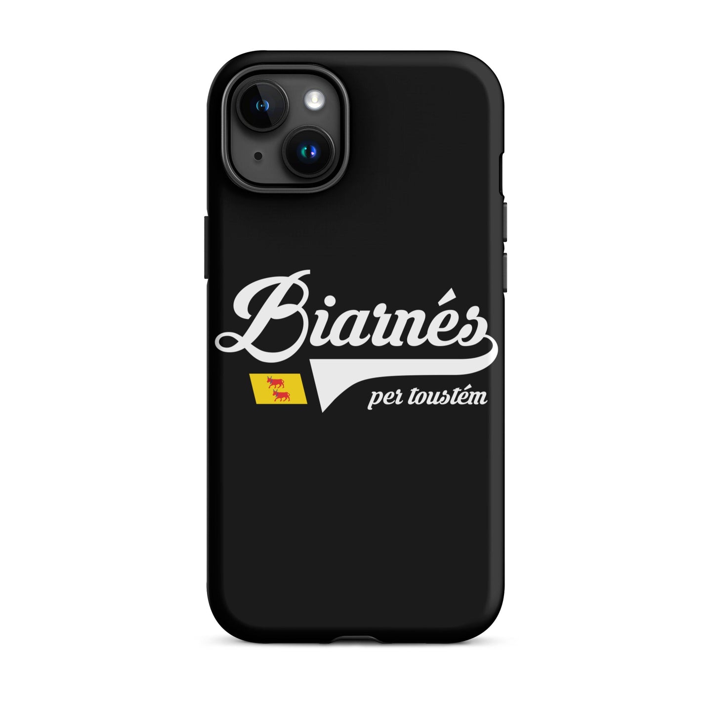 Coque d'iPhone® rigide Béarnais pour toujours - Biarnes per toustems