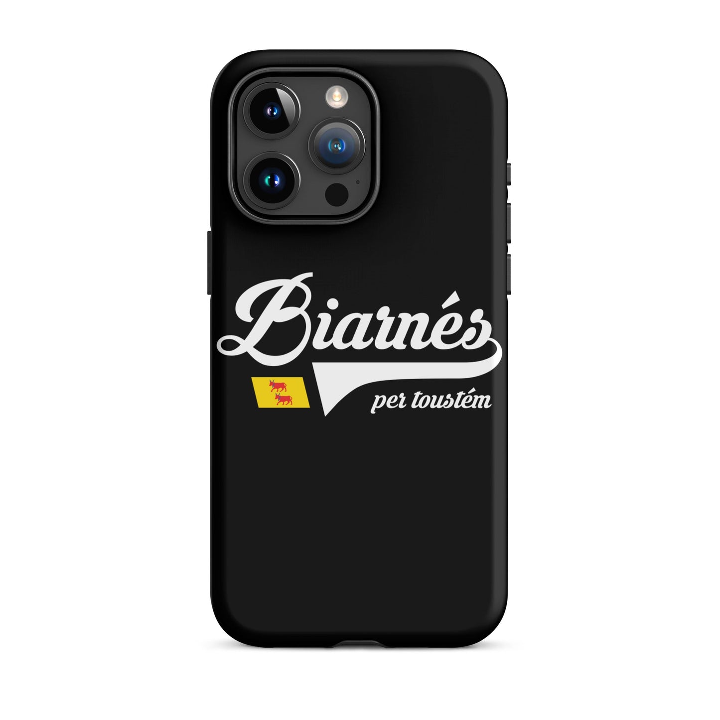 Coque d'iPhone® rigide Béarnais pour toujours - Biarnes per toustems