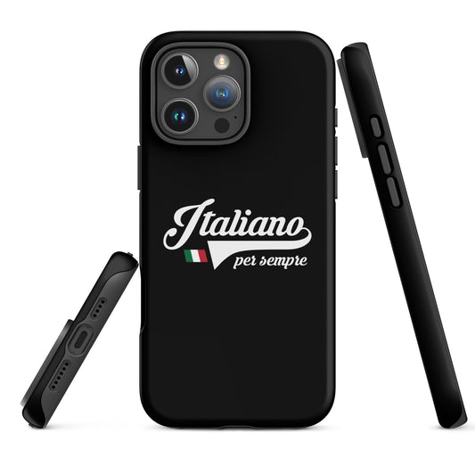 Coque d'iPhone® rigide PREMIUM - Italiano per sempre - Italie