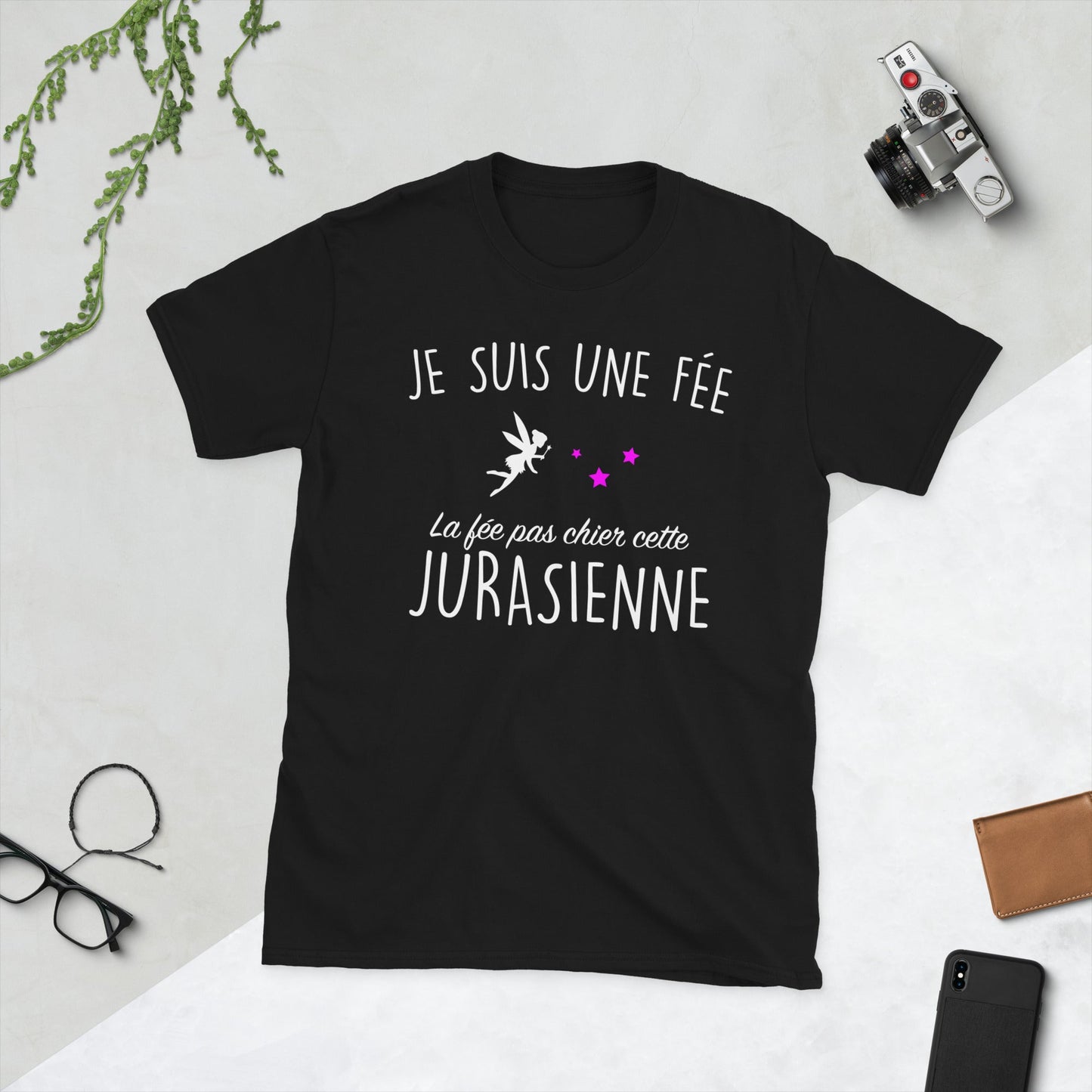 T-shirt cadeau humour femme jurassienne - la fée pas chier