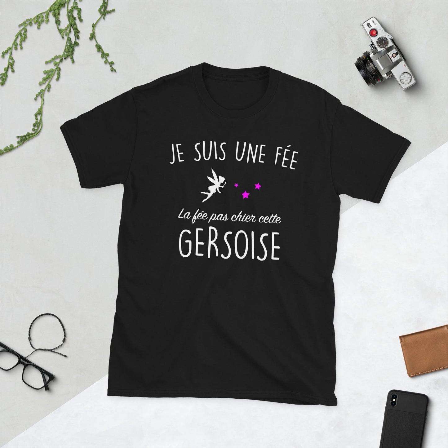 T-shirt cadeau humour femme gersoise - la fée pas chier