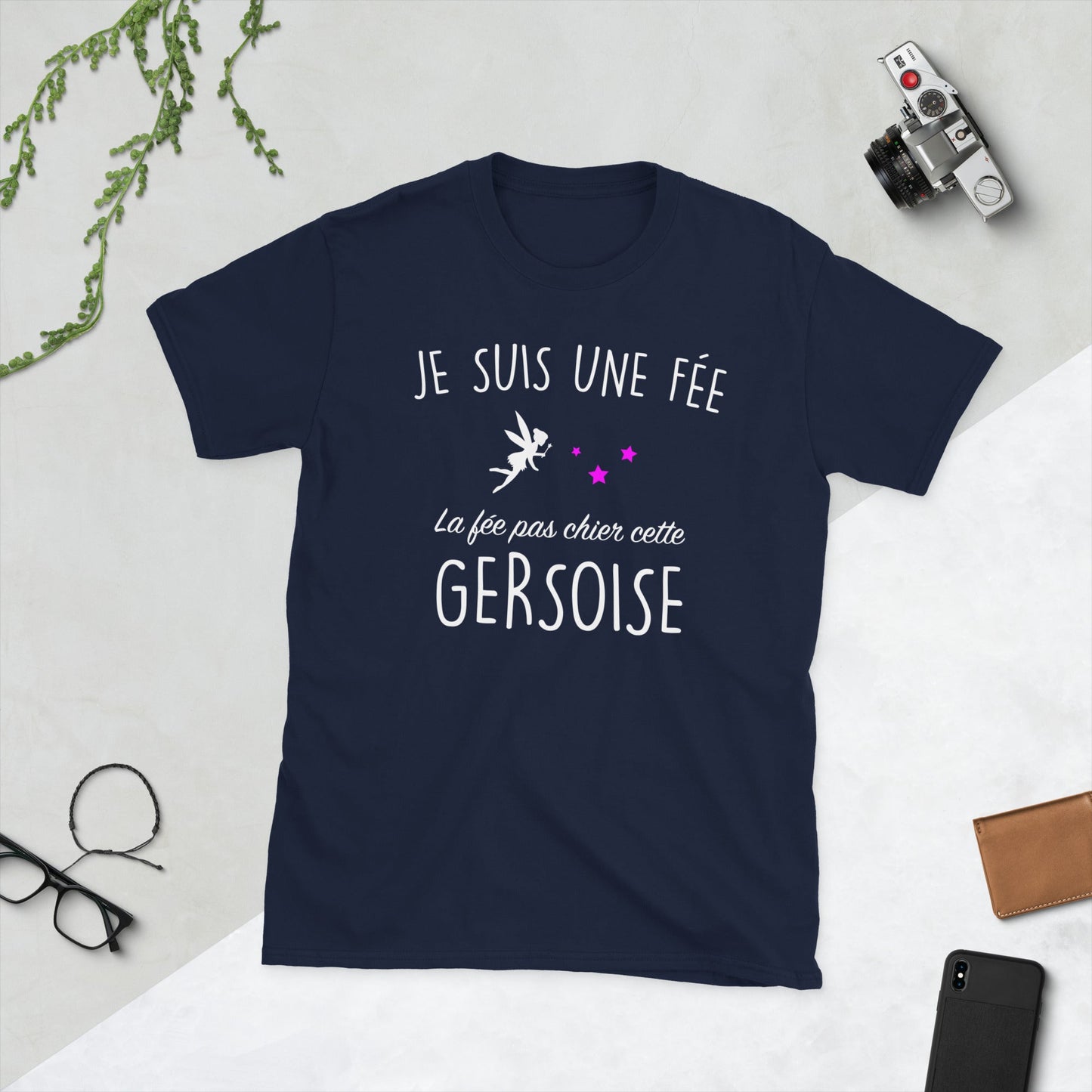 T-shirt cadeau humour femme gersoise - la fée pas chier