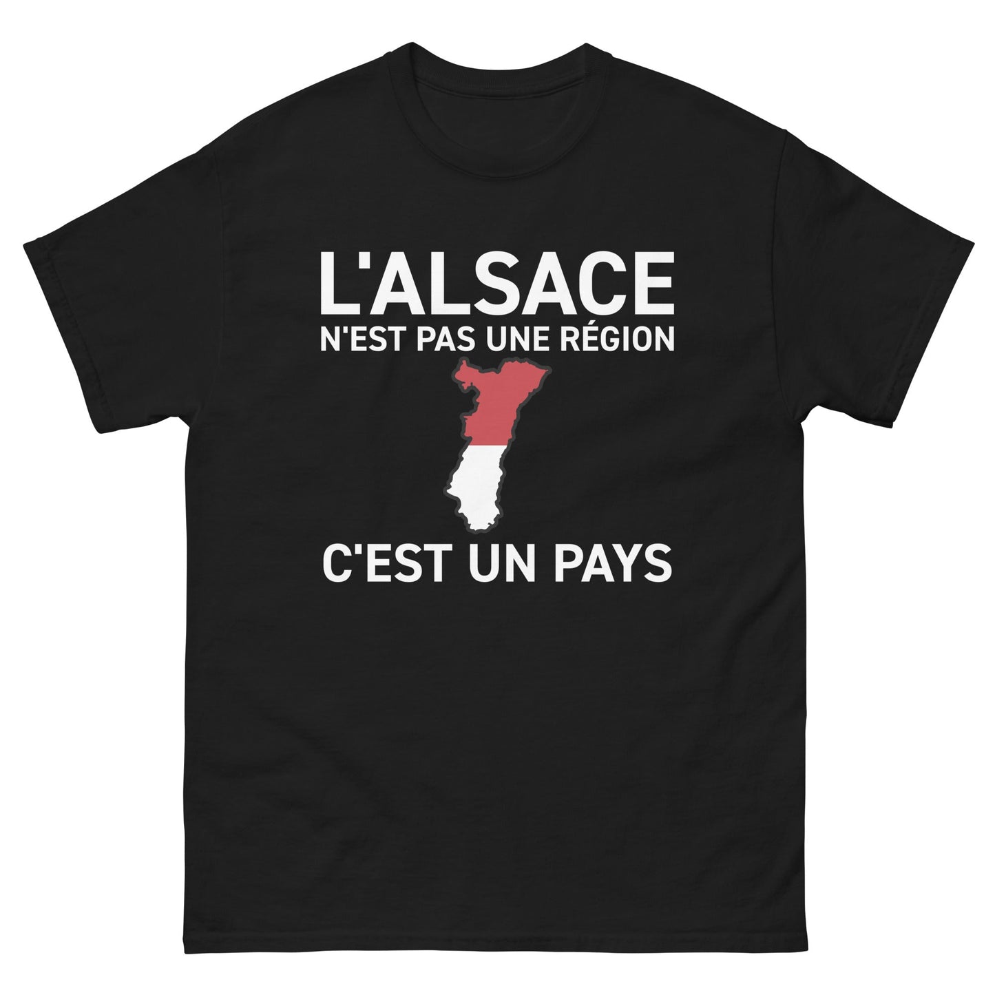 T-shirt Fierté Alsacienne, L'Alsace n'est pas une région, c'est un pays