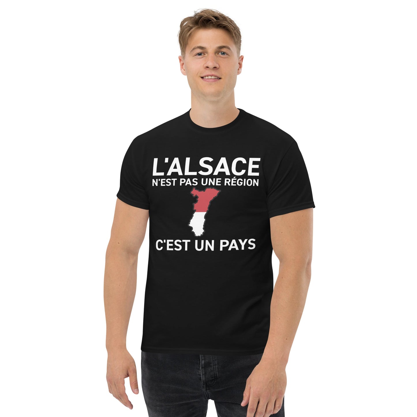 T-shirt Fierté Alsacienne, L'Alsace n'est pas une région, c'est un pays