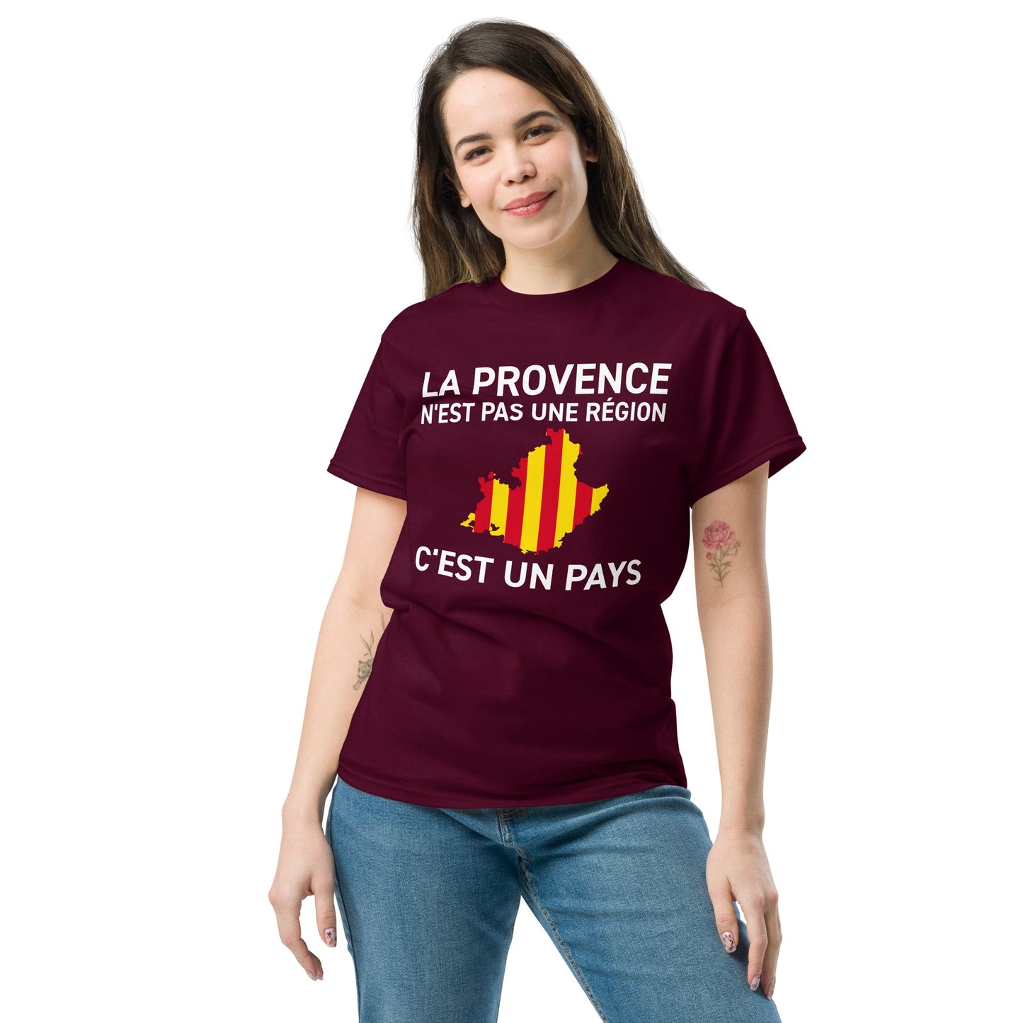 T-shirt fierté Provençale, La Provence n'est pas une région c'est un pays