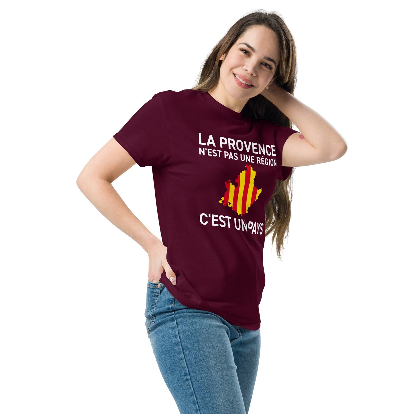 T-shirt fierté Provençale, La Provence n'est pas une région c'est un pays