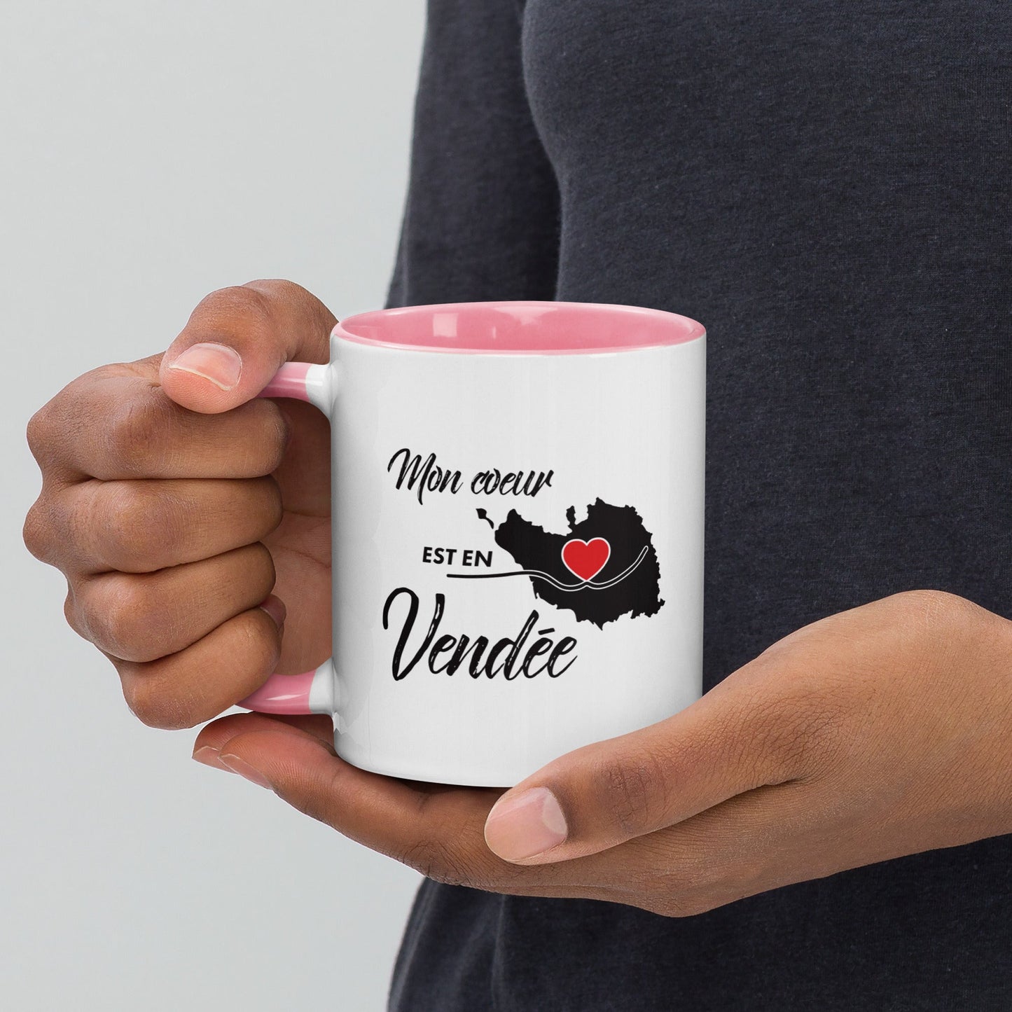 Mug à Intérieur Coloré - Cadeau Souvenir de Vendée