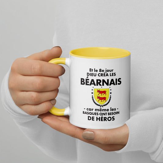 Mug à Intérieur Coloré - Cadeau Béarnais - humour